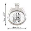 Afghan Hound, Tazi – Dog necklace, personalized pendant with a photo | Art-Dog