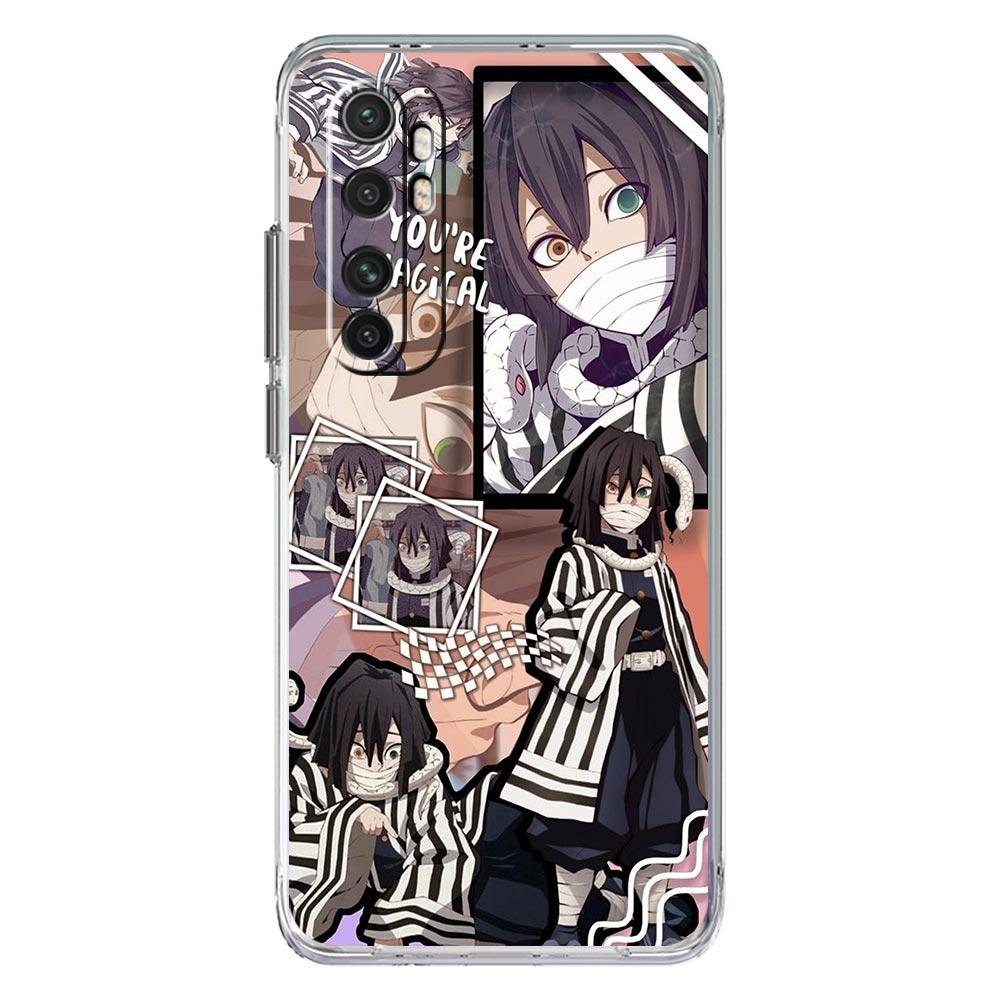 Kimetsu No Yaiba Anime Demon Slayer For Xiaomi Poco X3 NFC F3 M3 X4 M4 Pro 5G Phone Case Mi 11 Lite Ultra 11T 11X 12 11i Cover