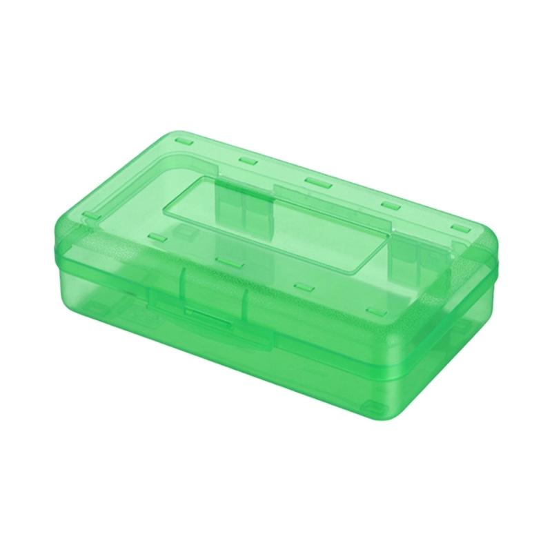 Clear Hard Pencil Case High Capacity Pen Case Colored Pencil Organizers Box for Sketch Pencil Art Marker Watercolor Pen