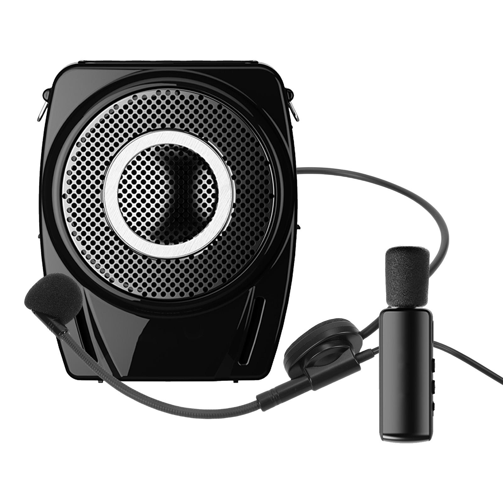 

Беспроводной микрофон-гарнитура Amplifi Микрофон 25 Вт Портативная PA-система с 2,4G 20 часов воспроизведения Светодиодный дисплей для обучения Тренингов Промоакций