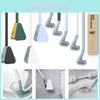 Sleek Golf Design Toilet Brush Soft Bristles Long Handle Leak-proof Base