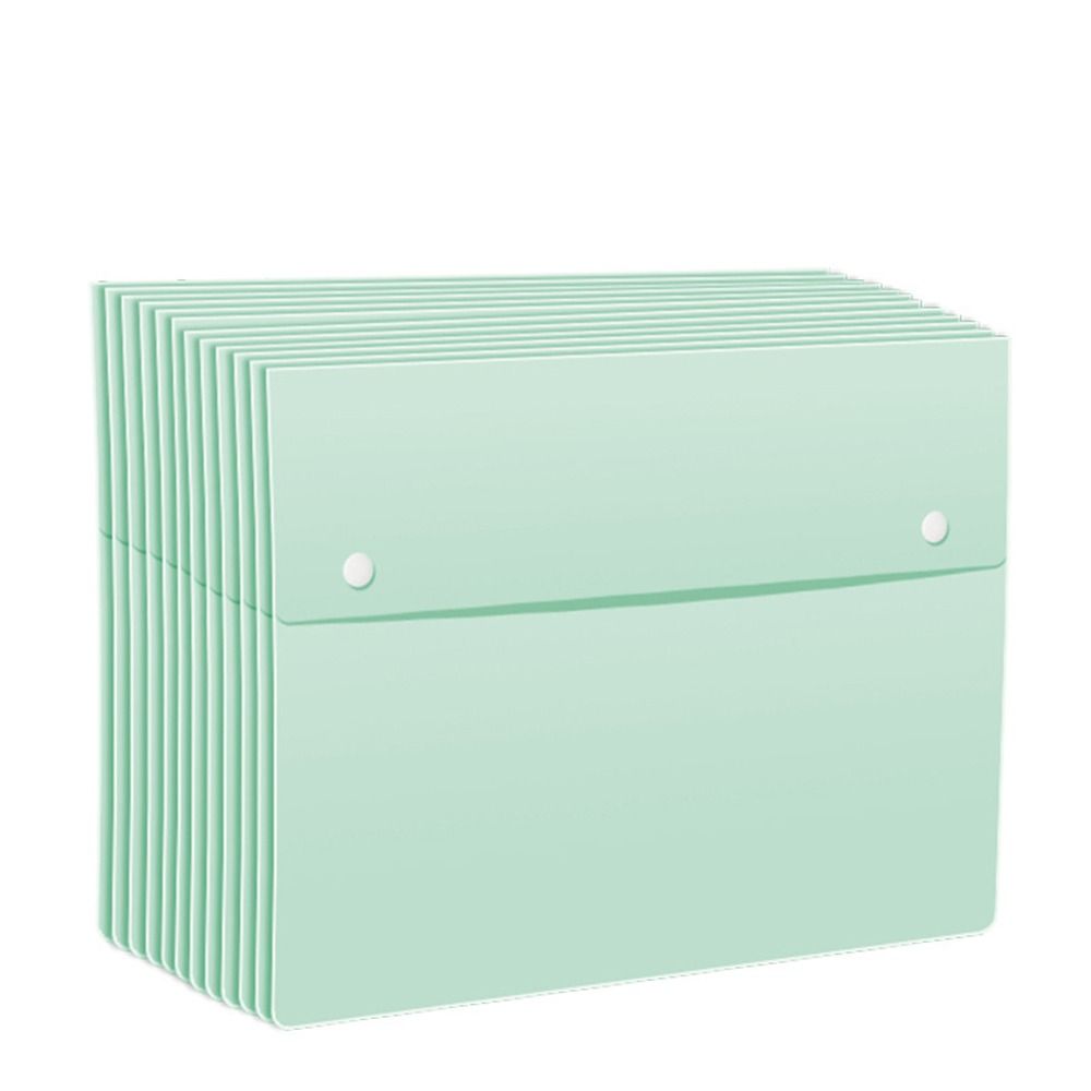 

Канцелярские принадлежности, студенческая, школьная, офисная, сумка для хранения файлов, папка для тестовой бумаги, сумка для документов, папки для файлов формата А4 Double Buckle зелёный