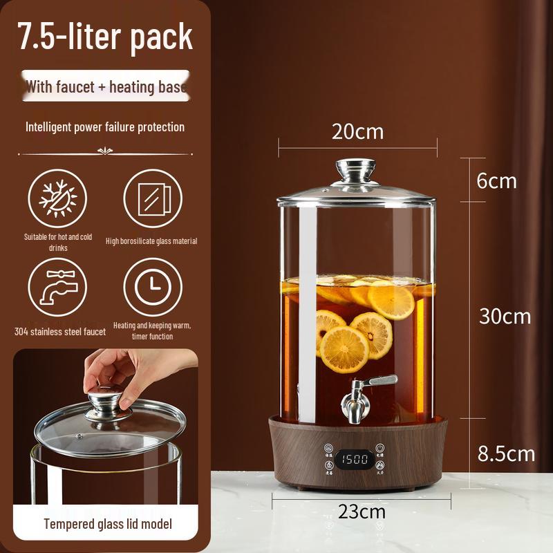 Anditai Glass Beverage Dispenser