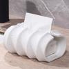 Creative Retro Light Yellow Cave Stone Tissue Holder, Tissue Box, Kitchen, Living Room, Bathroom, Desktop Tissue Storage Box
