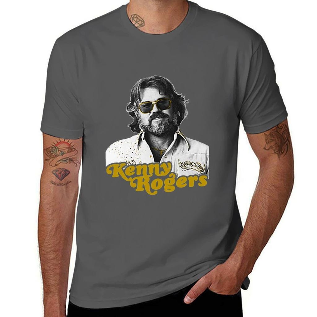 Kenny Rogers Tshirt T Shirts For Unisex Slim Fit Unisex T Shirt Cotton Tshirt