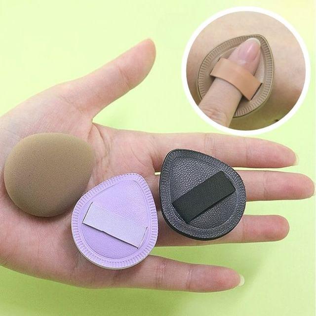 Sweetpourin - Mini Finger Powder Puff Purple