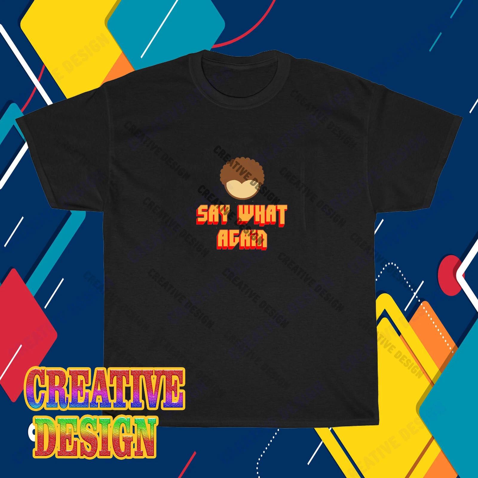 New Say What Again Jules Winnfield Pulp Fiction Logo T-Shirt Funny Size S to 5XL L