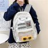 Schoolbag Korean Version Ins Schoolbag Women's New Cute Star Backpack Bag Women's Pain Bag Baby Bag Lightweight Versatile Backpack
