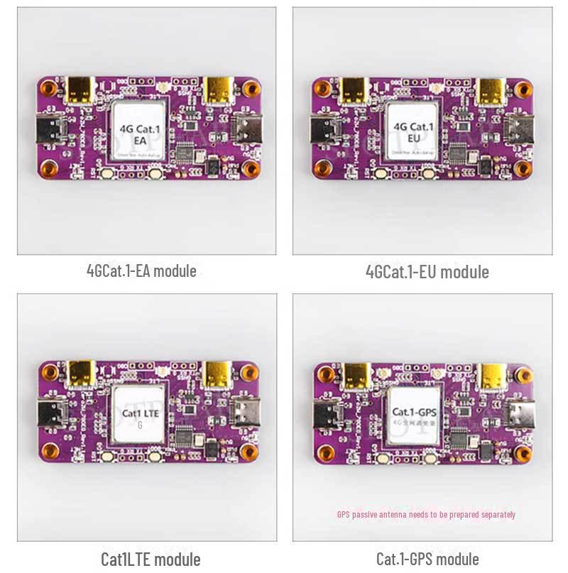 Raspberry Pi Zero 4G Cat1 LTE/GPS/EA/EU met USB HUB & 2W Ondersteuning