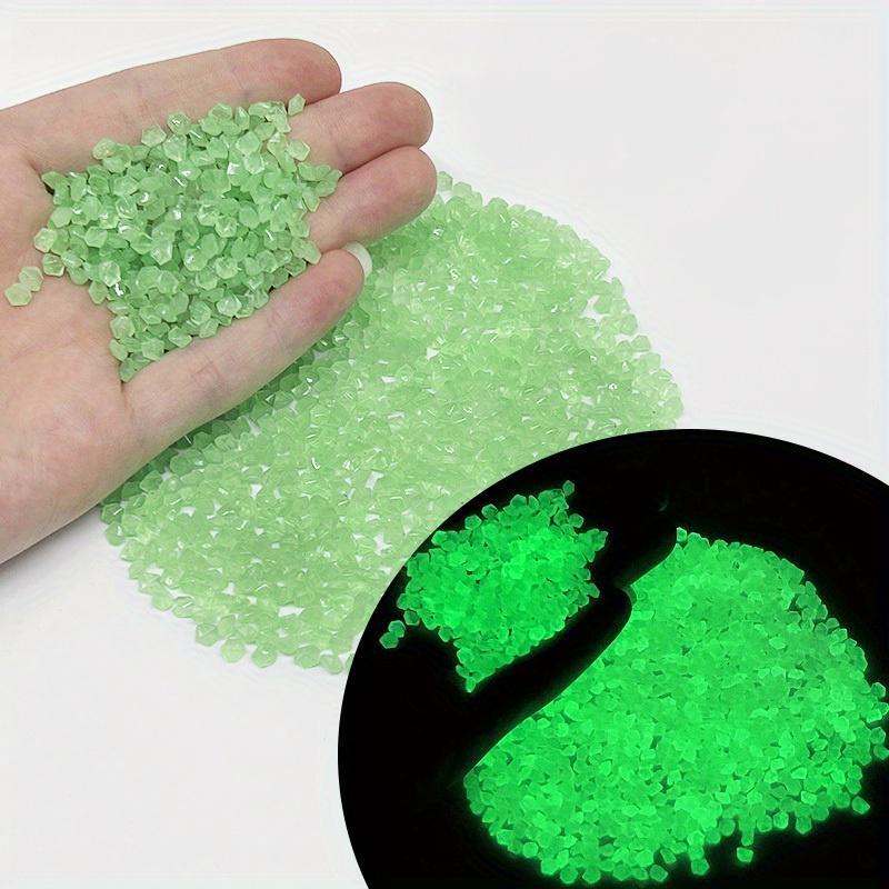 Luminous Sand Glow In Dark Stone Pebble Garden Yard Outdoor Path Lawn Decoration Fish Tank Aquarium Home DIY Decor 3-5mm