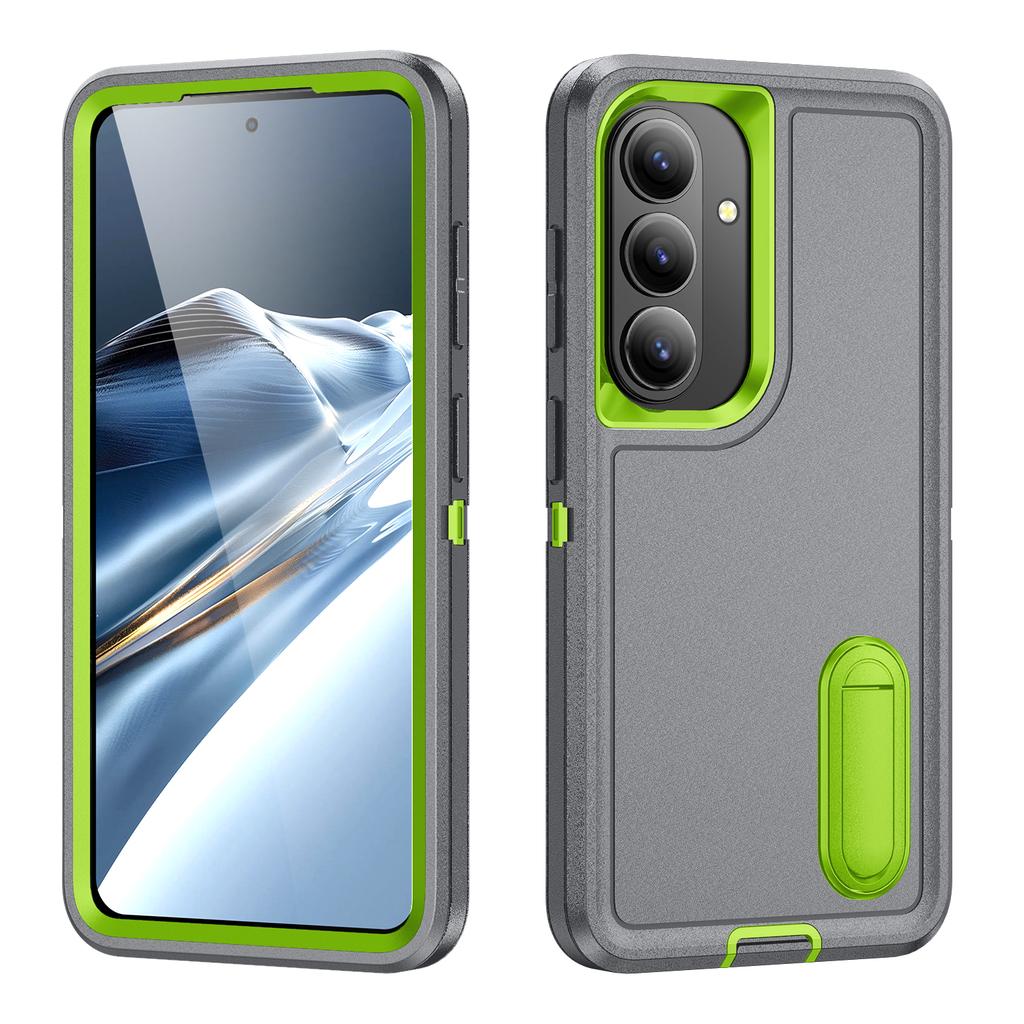 For Samsung Galaxy S26+ Case PC + Silicone + EVA Anti-Drop Kickstand Phone Cover