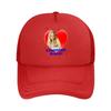 Illustration with Feminine Rage Slogan Mesh Baseball Cap