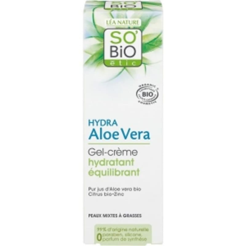 

Sobio Aloe Vera Mattifying Day Gel Cream 50 ml