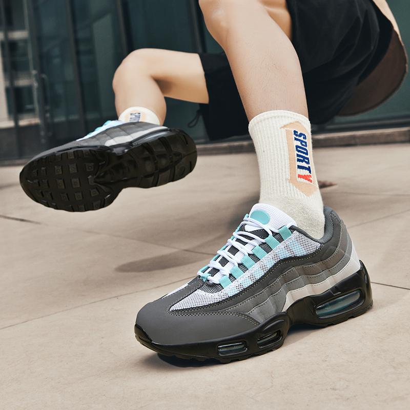 Zapatillas de Running Nuevas para Hombre Amortiguación de Aire Completa Ligeras Transpirables Cómodas Entrenamiento Atlético Jogging Zapatillas Deportivas de Lujo