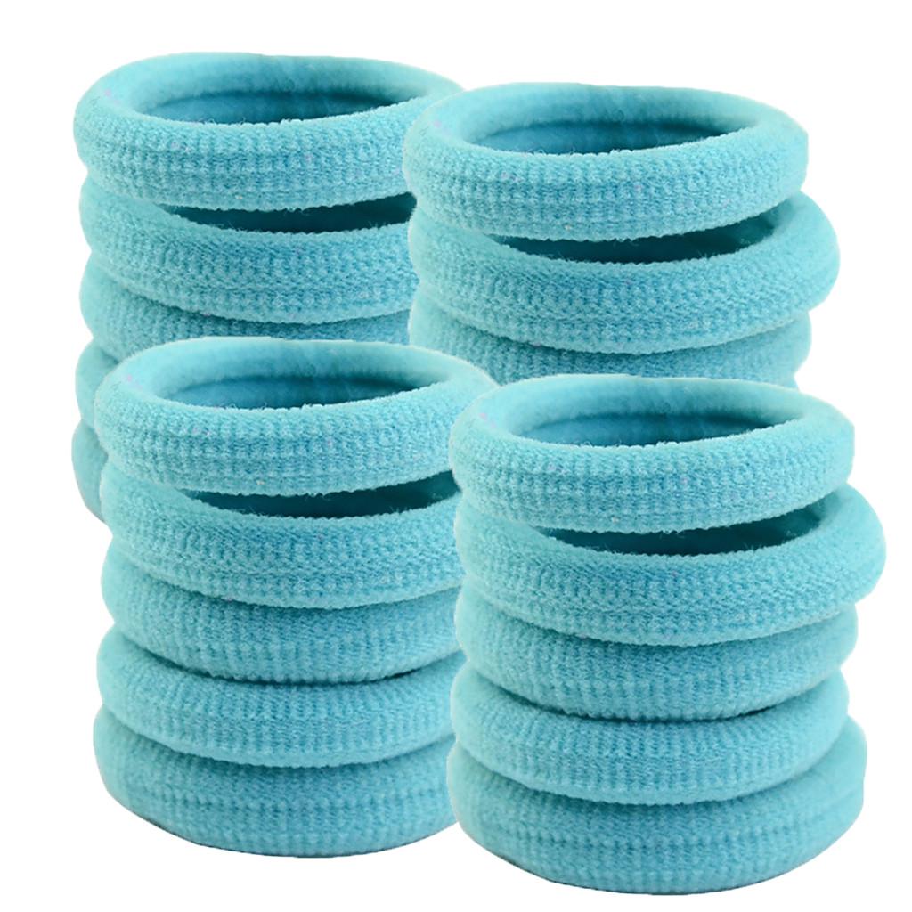 20Pcs Women Girls Hair Band Ties Rope Ring Elastic Hairband Ponytail Holder New
