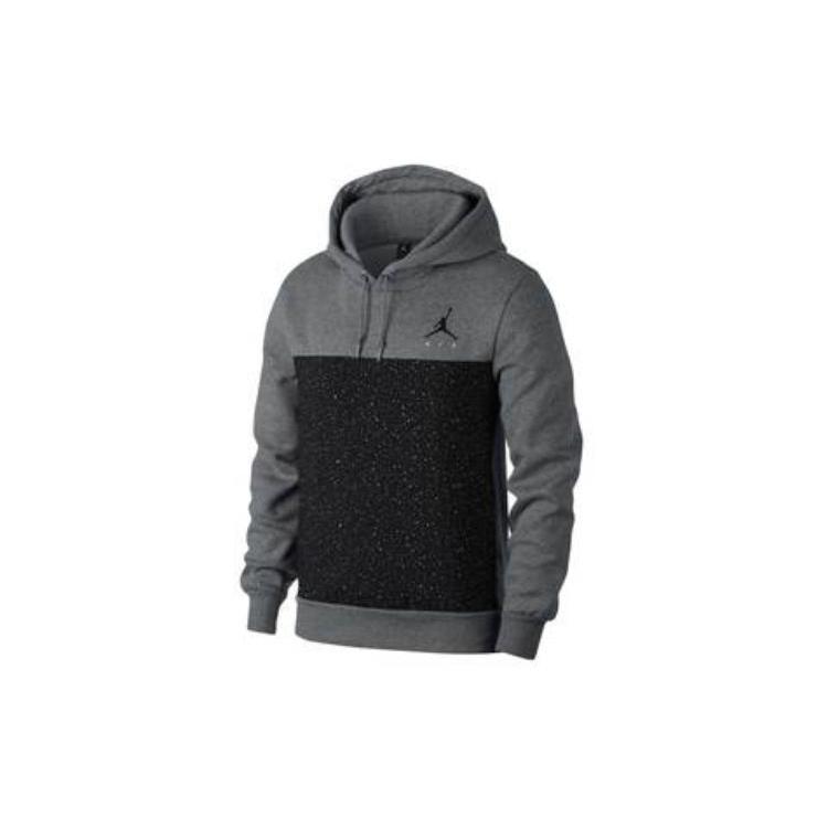 Jordan Sweatshirts Men s Gray Hooded Moderate Other 884043-091 L
