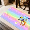 Bluey Bingo Adventure Floor Mat Suitable for Dormitory Decorate room Kitchen Game Room Antislip Carpet Anime Office Decor
