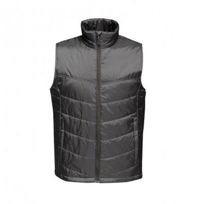 2786 Men/'s Bodywarmer Quilted collared Slevveless Gilet Jacket Urban Fashion