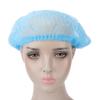 100pcs NonWoven Disposable Net Cap Breathable Stretchable Beauty Salon Shower Bath Cap