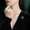 American Sheriff Hexagram Brooch: Creative Metal Jewelry Badge