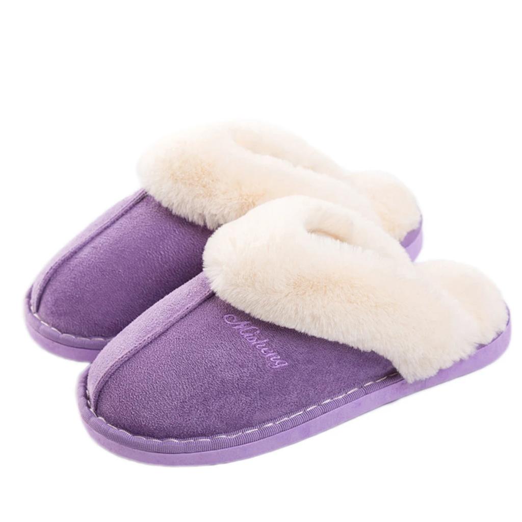 Fashion Women Winter Warm Ful Slippers Women Slippers Sheep Lovers Home Slippers Indoor Plush Size House Shoes Woman wholesale
