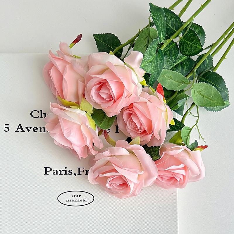 Elegant Artificial Silk Roses For Wedding Centerpieces And Home Styling