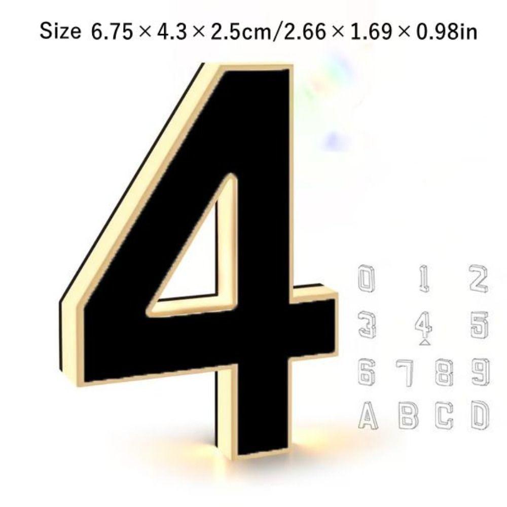 Waterproof LED House Number Light Personalized House Number Light Illuminated House Number Sign