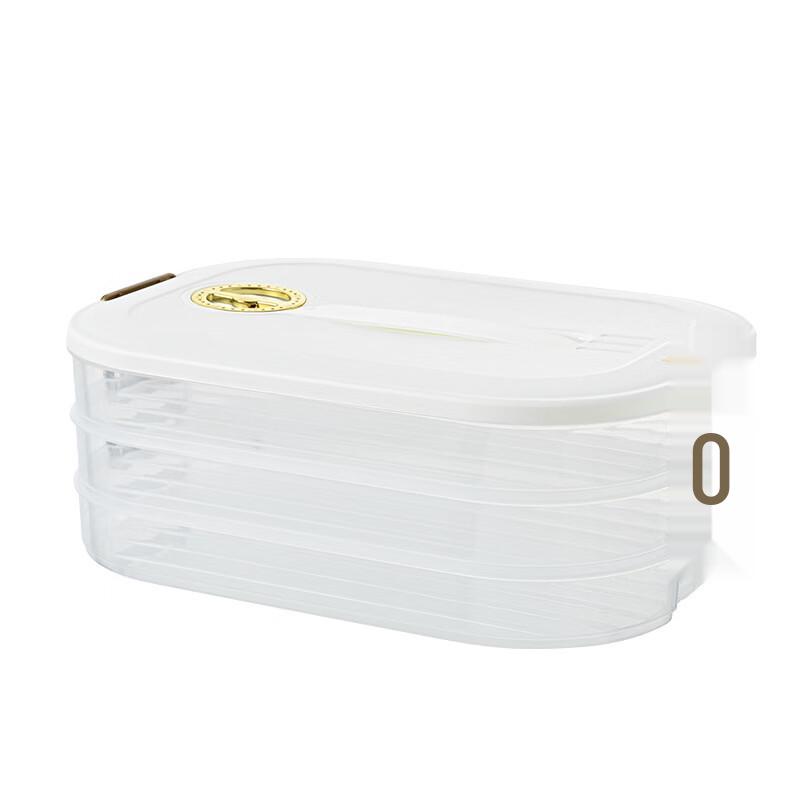 Ruhan Stackable Refrigerator Dumpling & Wonton Storage Box
