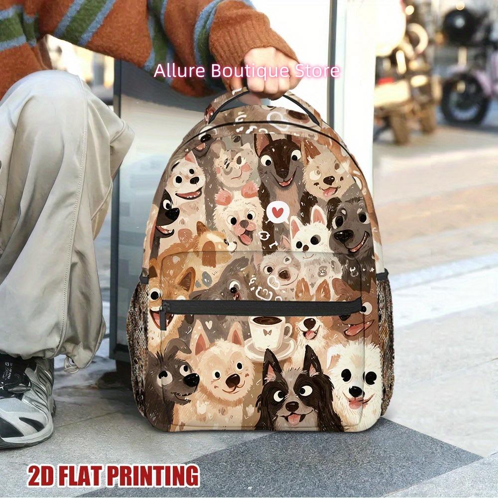 1 st Hond Feest Brouw Rugzak, Elegant en Eenvoudig Ontwerp, Perfect voor Werk en Weekendtrips, voor Tiener
