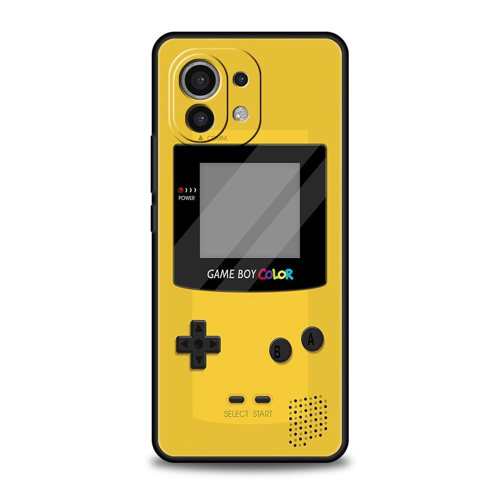 Gameboy Boy Oyunu Lüks Telefon Kılıfı Xiaomi 14 13T 12T Pro 12 13 11 Ultra Mi Note 10 Lite 10T 5G 11X Pro 11T 11i 9T Yumuşak Kapak