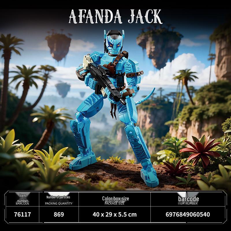 Avatar Jake's Mecha Pterodactyl Building Blocks Toy for Kids