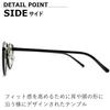 Sunglasses for Men and UV Fashion Boston Tinted Lightly [MERRY PLEASURE] Women, Protection, Glasses, Round, Style, Lenses, Colored, BLACK×Lt.BLUE