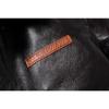 Chinese Size Brown Oil Waxed First Layer Genuine Cowhide A2 Great Escape Genuine Leather Jacket Men Loose Lapel Flight Jackets
