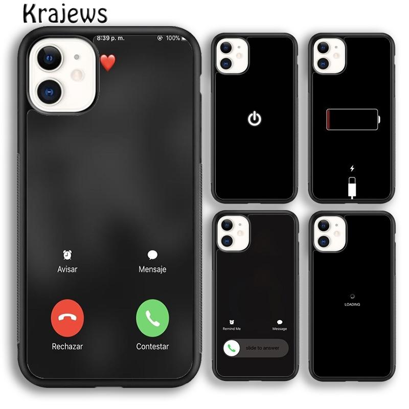cellphone screen Phone Battery Icon Phone Case Cover For iPhone 17 Air 16 15 14 plus 11 12 13 pro max coque Fundas
