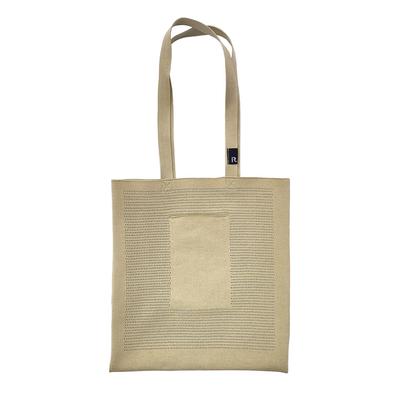 Knit Material Without Gusset Tote Bag 6469 [Rootote] SC.A4_flat_ami-A (Sand)