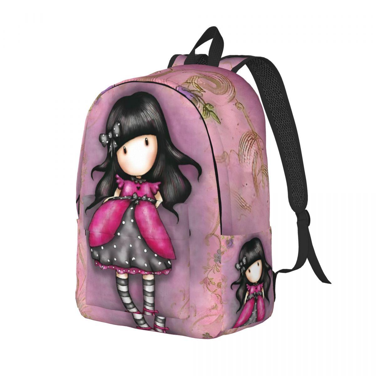 

Милые игрушки куклы для мужчин и женщин, школьный рюкзак для школьников, рюкзак для среднего и старшего колледжа с карманом