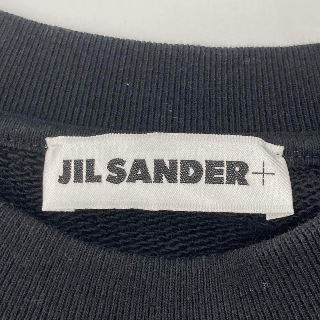 JIL SANDER+ J47GC0110 Black Short Sleeve Sweatshirt tops L blackUsed