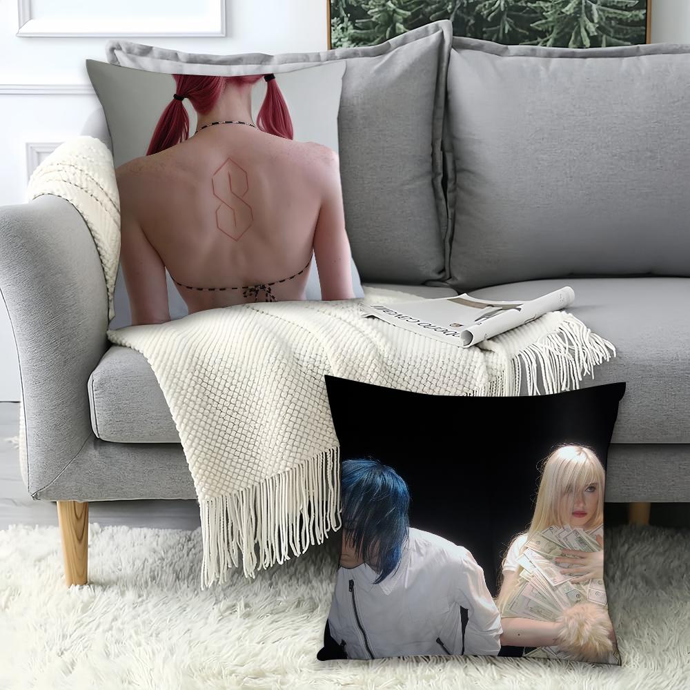 Musikgruppe F-Frost C-Kinder Kissenbezug Büro Kissen Geeignet für Sofa Auto Schlafzimmer Dekorative Kissenhülle