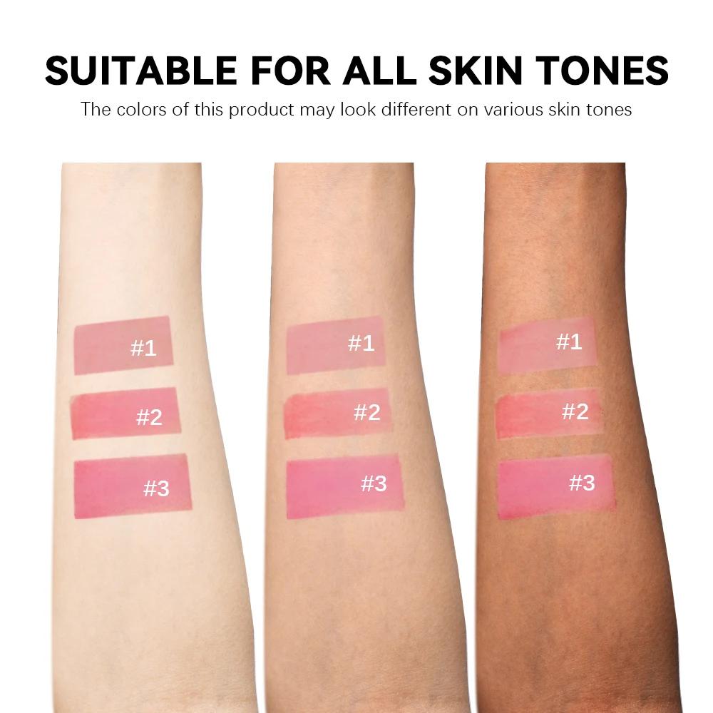 Peel Off Rose Pink Lip Gloss Matte Outline Contour Tattoo Lip Stain Waterproof Transfer Resistant Tear Off Natural Lip Tint