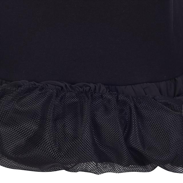 Lara Fox Mix Balloon Dress Black Bq2Wo004