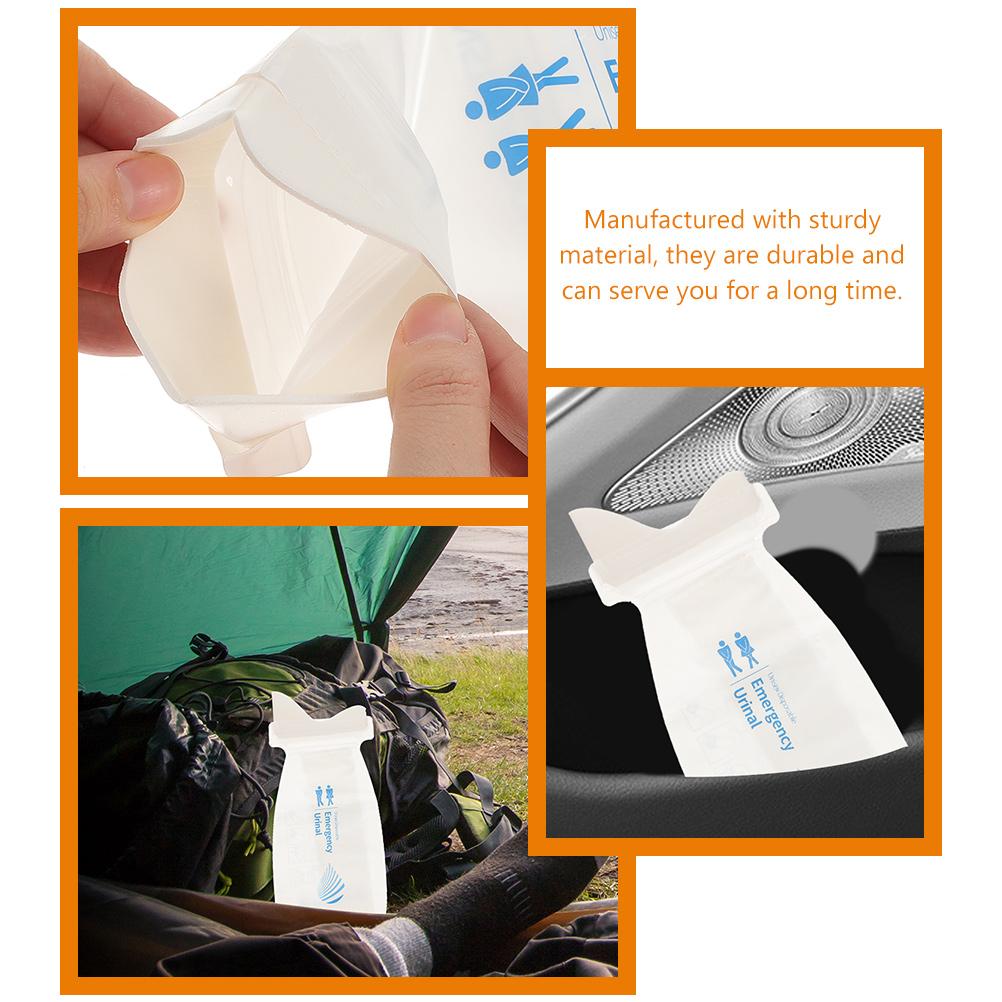 12 Pz Sacchetti per Urina per Auto Supporti per Minzione Sacchetti Portatili per Pipì Sacchetti di Raccolta Orinatoio Femminile Orinatoi da Viaggio per Uomini e Donne