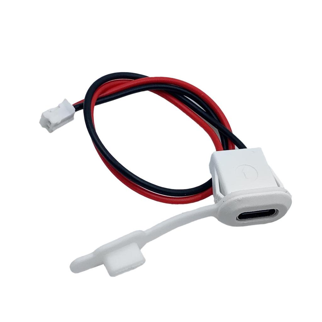 Single Head Type-C Female Fast Charging 2-Core DIY Testing Cable