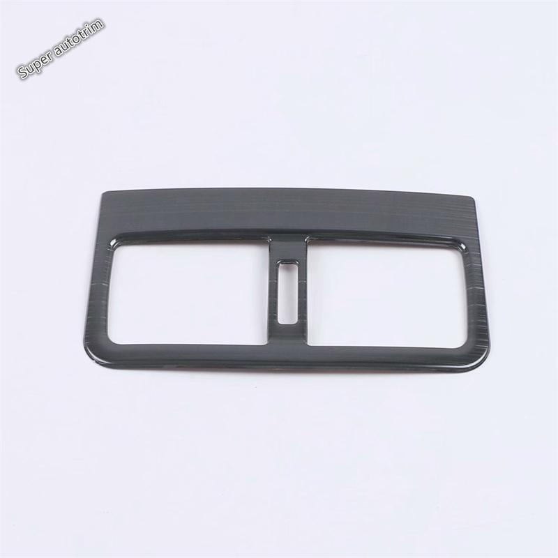 Rear Armrest Box Air Conditioning AC Vent Outlet Frame Decoration Sequ Cover Trim Fit For Mazda CX-30 - 2025 Accessories
