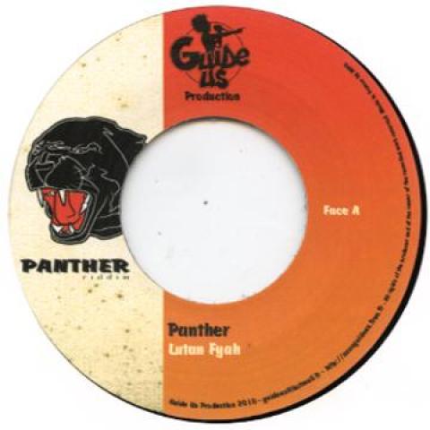 

7-дюймовая пластинка LUTAN FYAH / BLAKKA LIGHTNIN - Panther / Cool Cool Cool MASTERROYALF Guide Us Produc 2010 Франция Регги, Ска и Даб