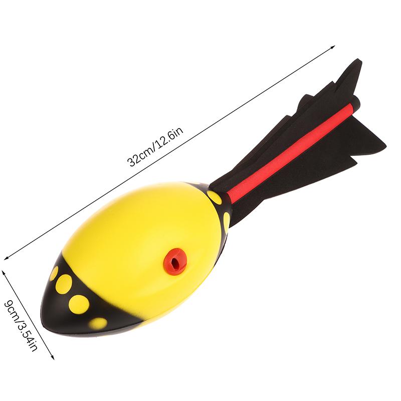 Foam Football Funny Long-Distance Football Howling Foam Sports Outdoor Kid Toy Unique Vortex Aero Howler Sports Toy