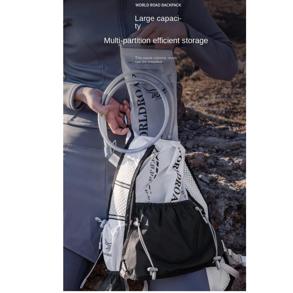 High-Performance Unisex Hydration Backpack Vest Lightweight for Outdoor Marathon Cycling Hiking Trail Running