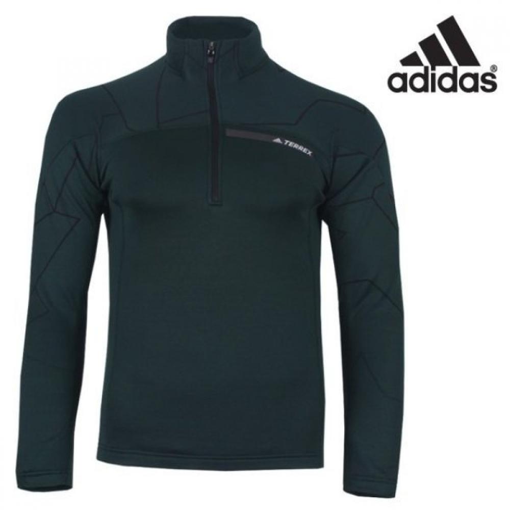 

Adidas Mens TX ICESKY LS 2 Outdoor Wear Ice Sky Half Zipup TshirtStore Edition BS2576