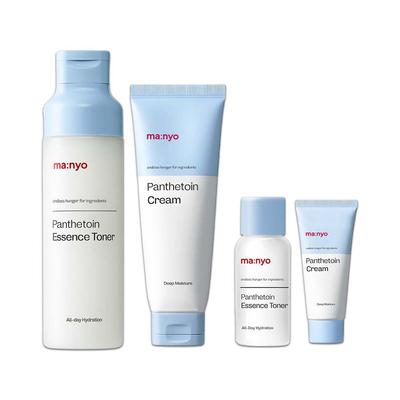 Manyo Panthetoin Essence Toner & Creme Set Koreanisches Feuchtigkeits-Hautpflege-Set