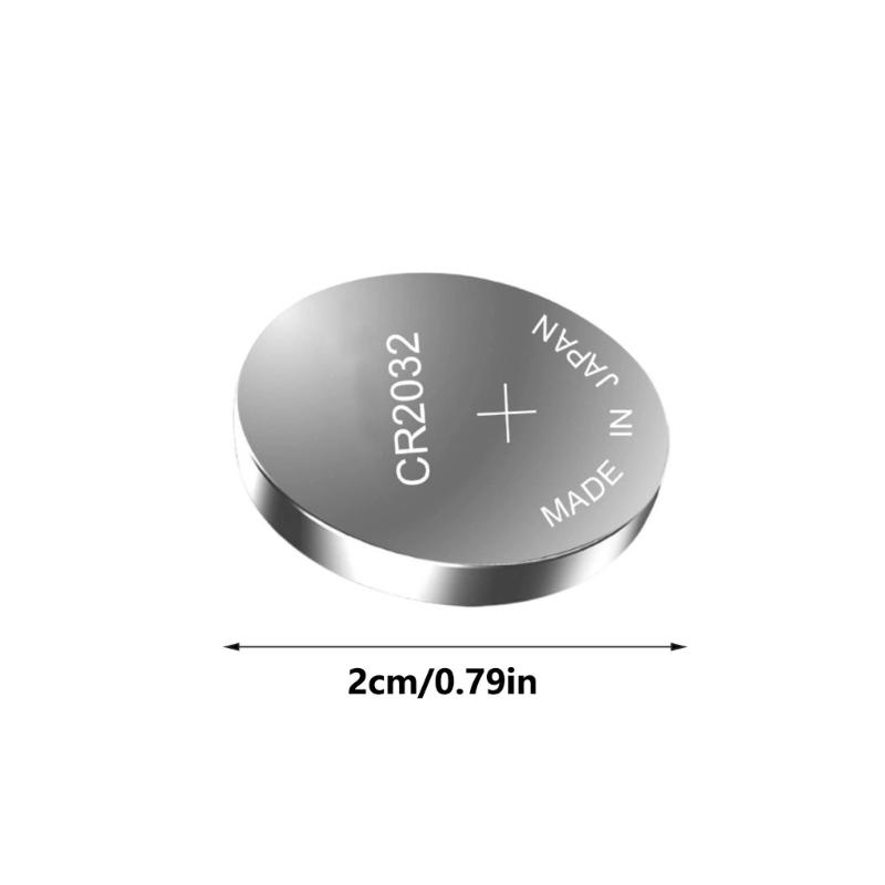 Pack Of 5 CR2032 Lithium Button Cell Batteries For Car Remotes Scale 3V Power Supply CR2025 CR1616 CR1220 CR1632 CR2016