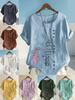 Women's Fashion Ladies' Alphabet Print Round Neck Short Sleeve T-shirt Casual Cotton Linen Graphic Shirt Leisure Loose Summer Blouse Tops